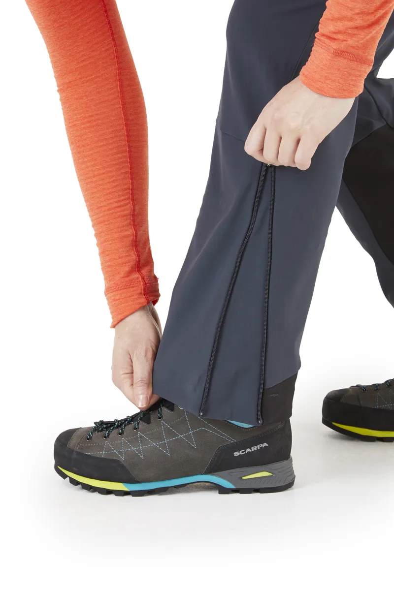 Rab Women's Ascendor Alpine Pants Ebony-5