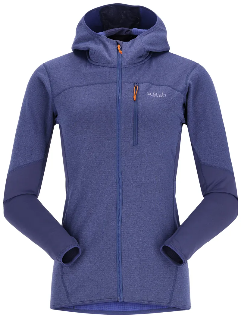 Rab Womens Ascendor Hoody Patriot Blue