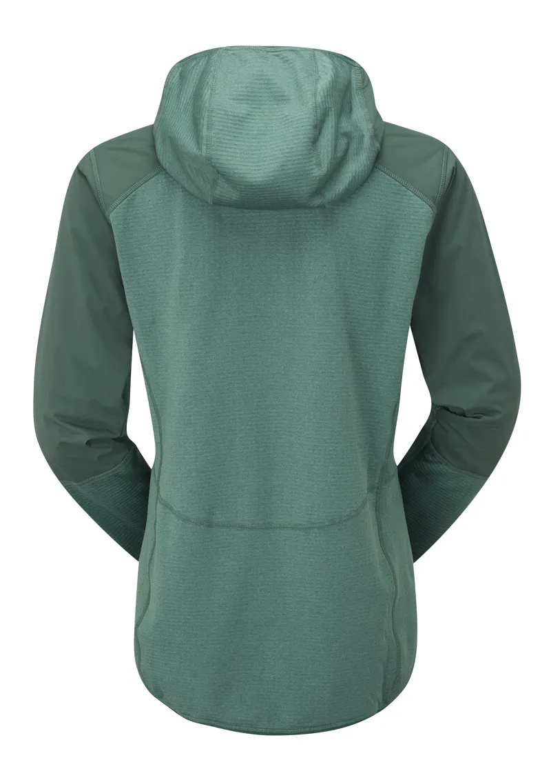 Rab Womens Ascendor Summit Hoody Green Slate-1