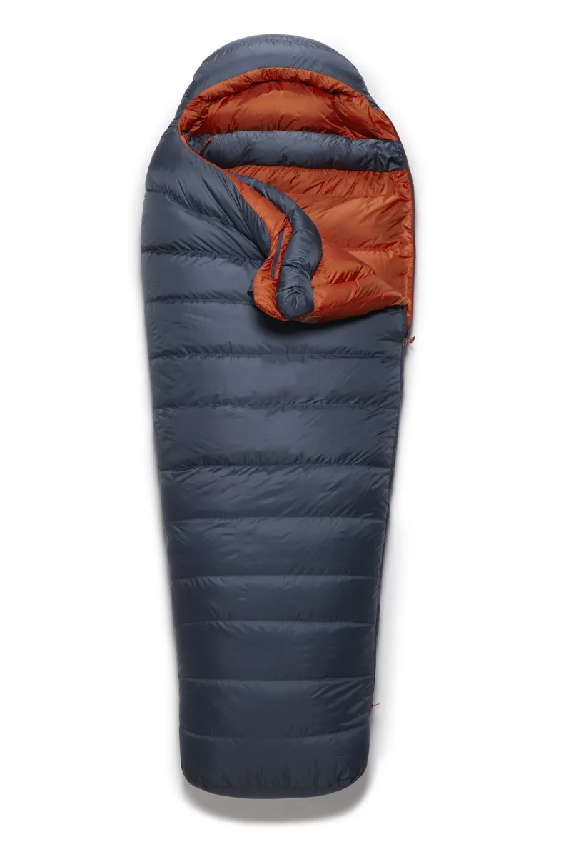 Rab Womens Ascent 1100 Sleeping Bag Bering Sea - Regular - Left Zip-1