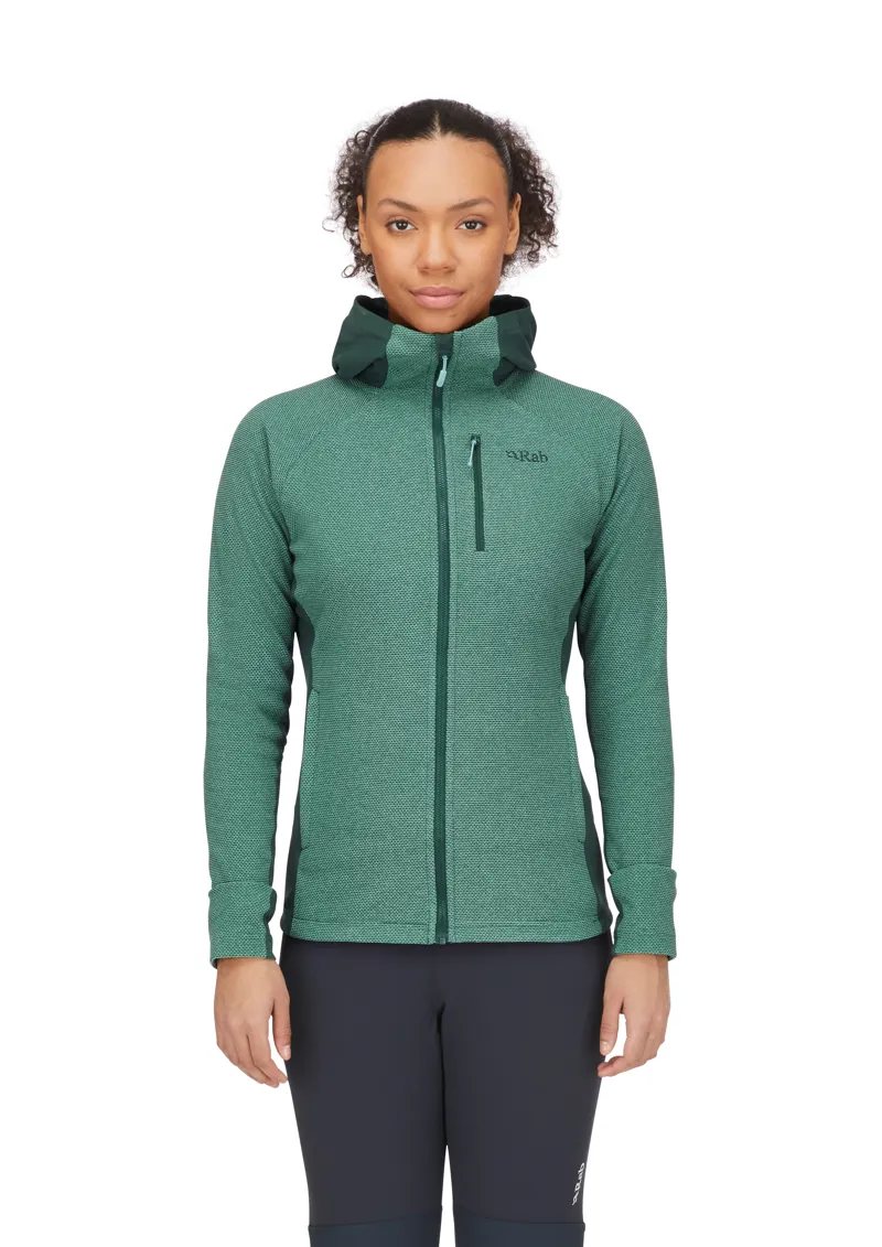 Rab Womens Capacitor Hoody Eucalyptus-2