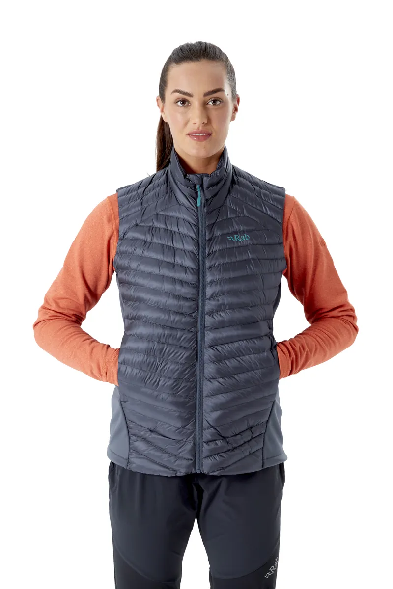 Rab Womens Cirrus Flex 2.0 Vest Steel-2