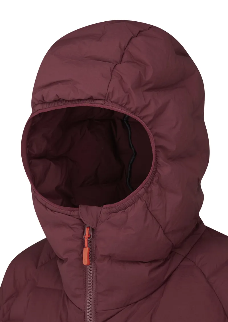 Rab Womens Cubit Down Parka Deep Heather-4