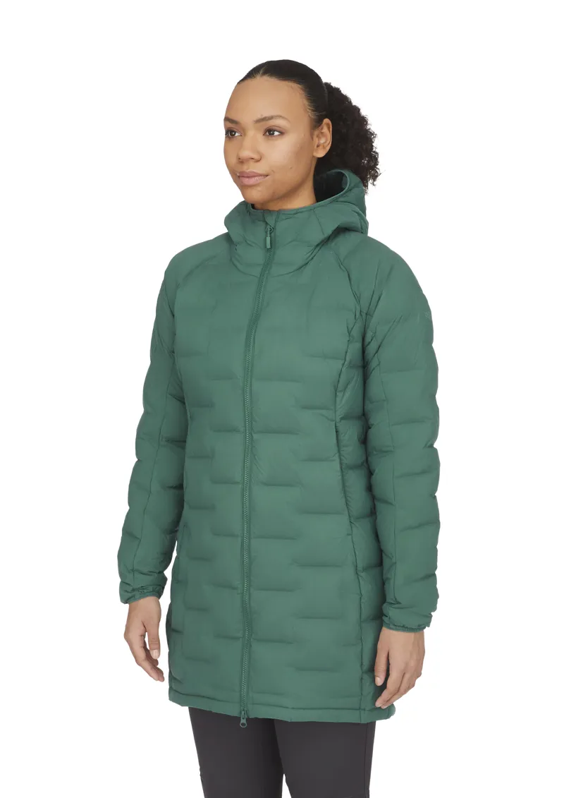 Rab Womens Cubit Down Parka Green Slate-4