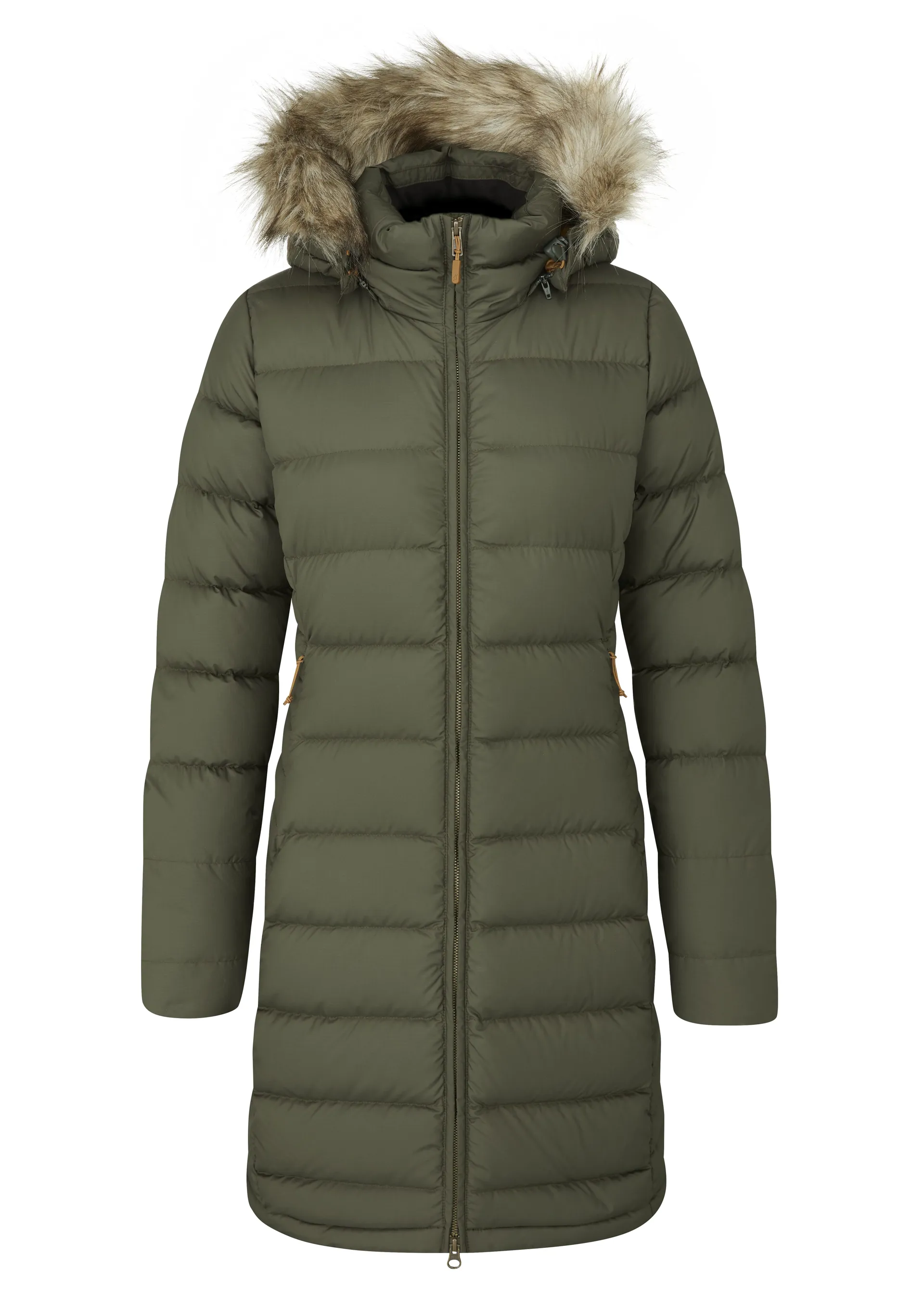 Rab Womens Deep Cover Parka Army