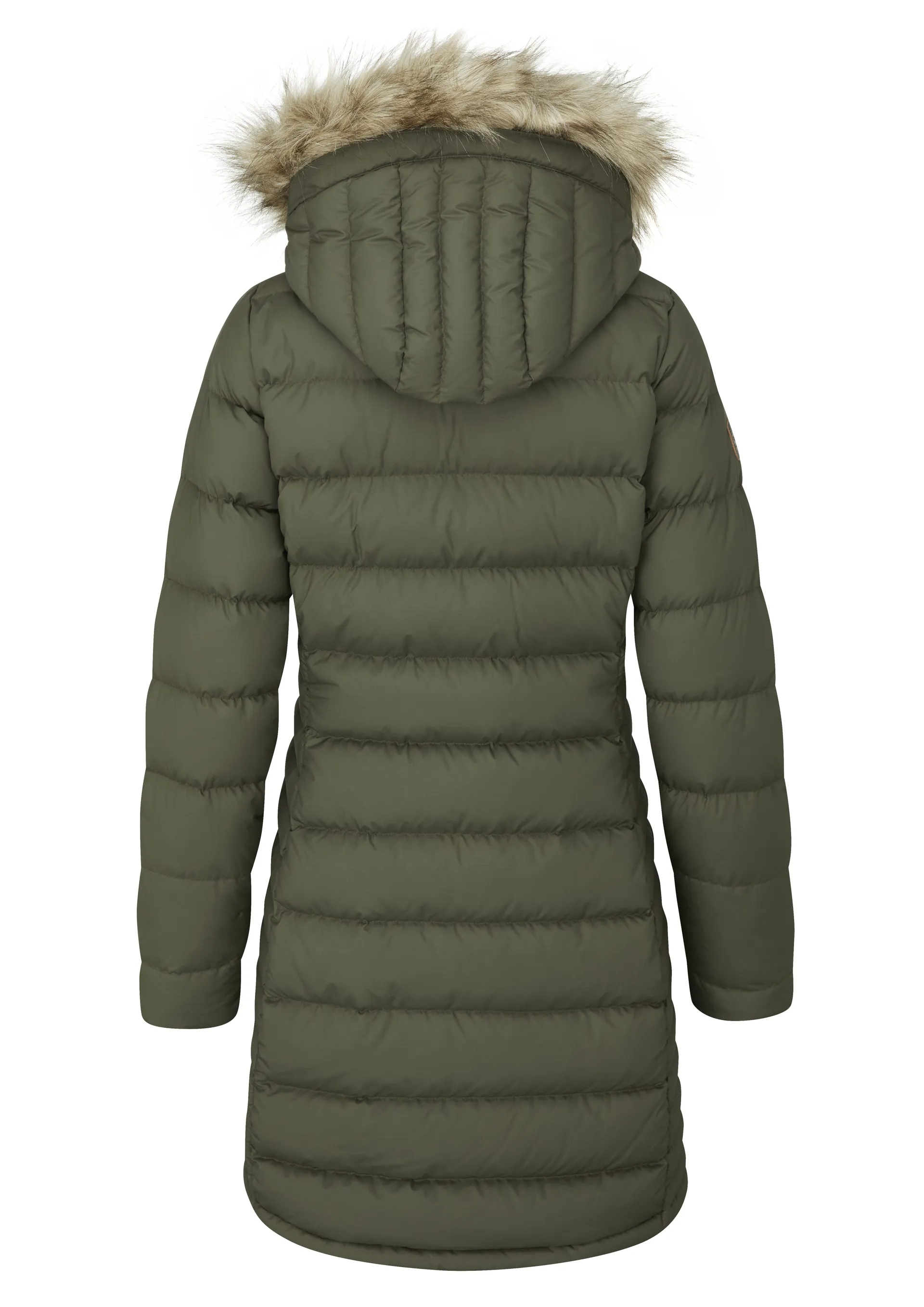 Rab Womens Deep Cover Parka Army