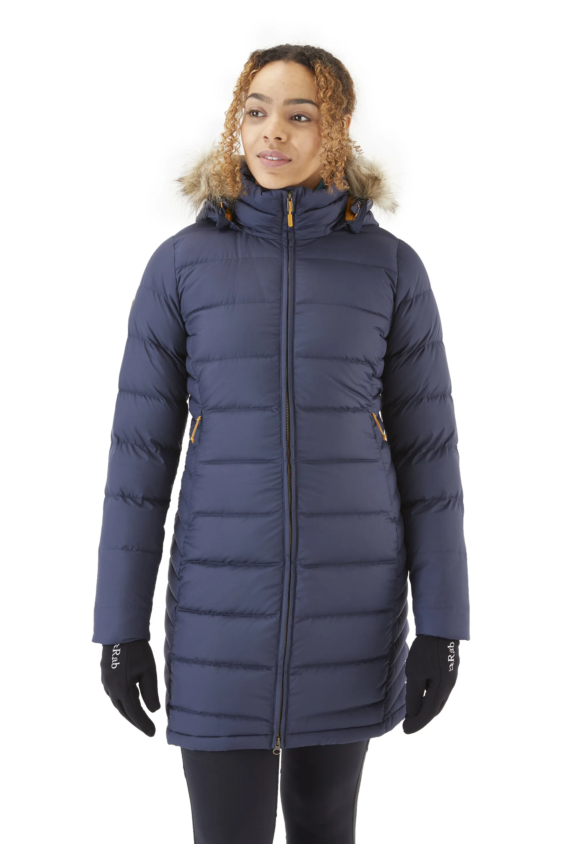 Rab Womens Deep Cover Parka Deep Denim