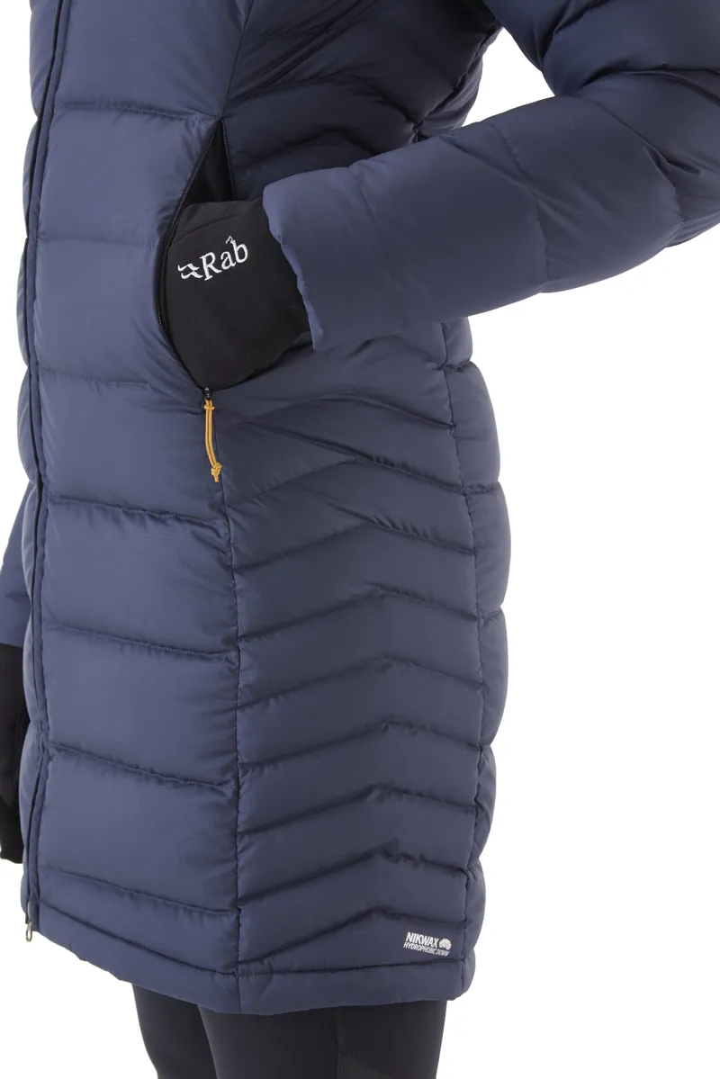 Rab Womens Deep Cover Parka Deep Denim-5