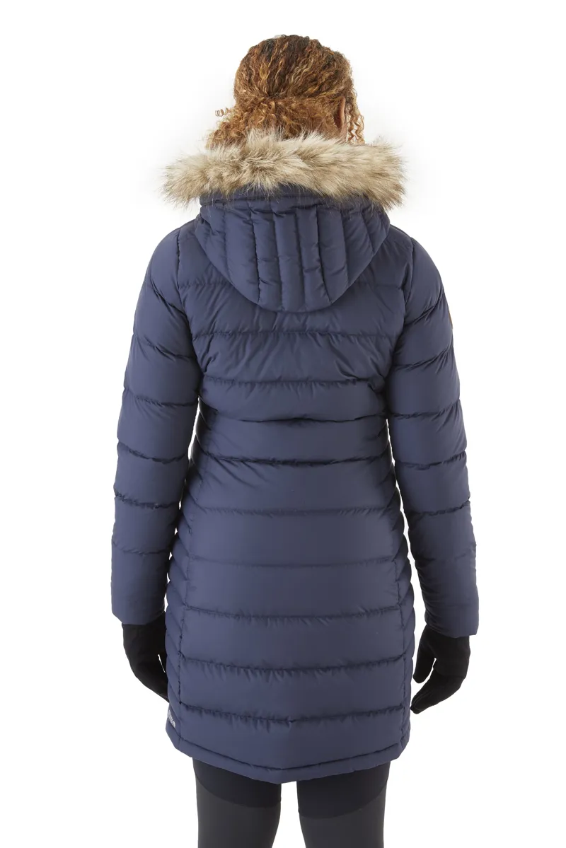 Rab Womens Deep Cover Parka Deep Denim