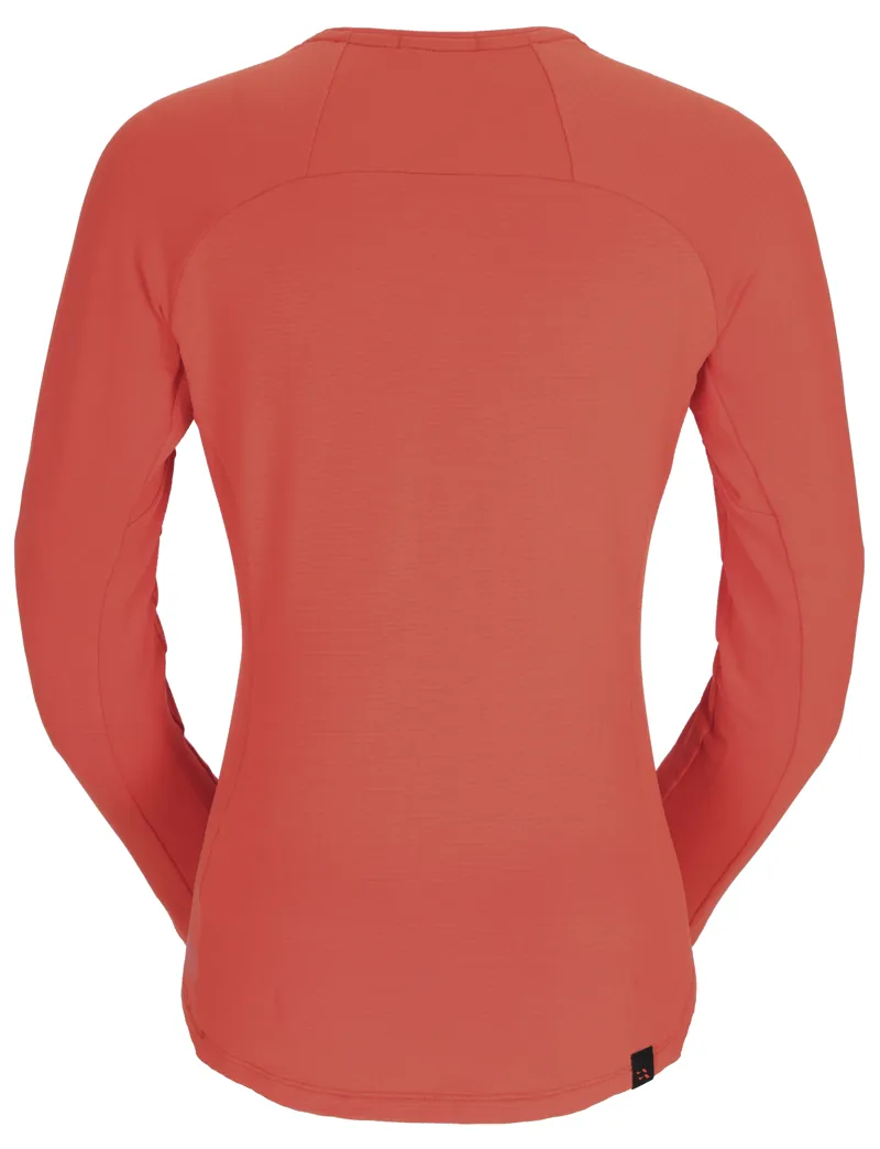Rab Dihedral Crew Womens Red Grapefruit-1