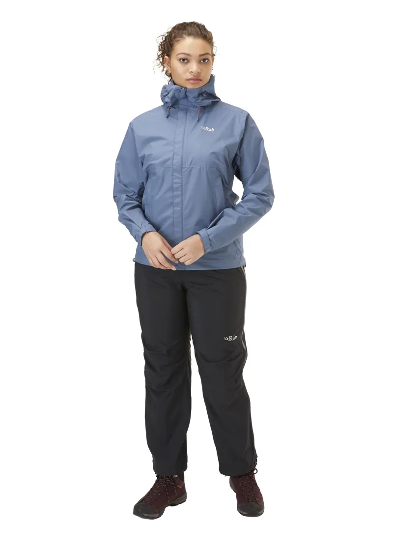 Rab Downpour Eco Jacket Womens Bering Sea-1