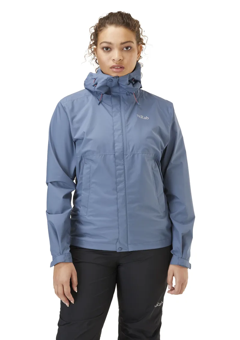Rab Downpour Eco Jacket Womens Bering Sea-2