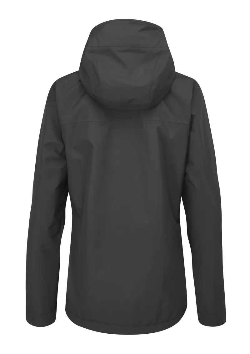 Rab Womens Downpour Eco Jacket Black-1