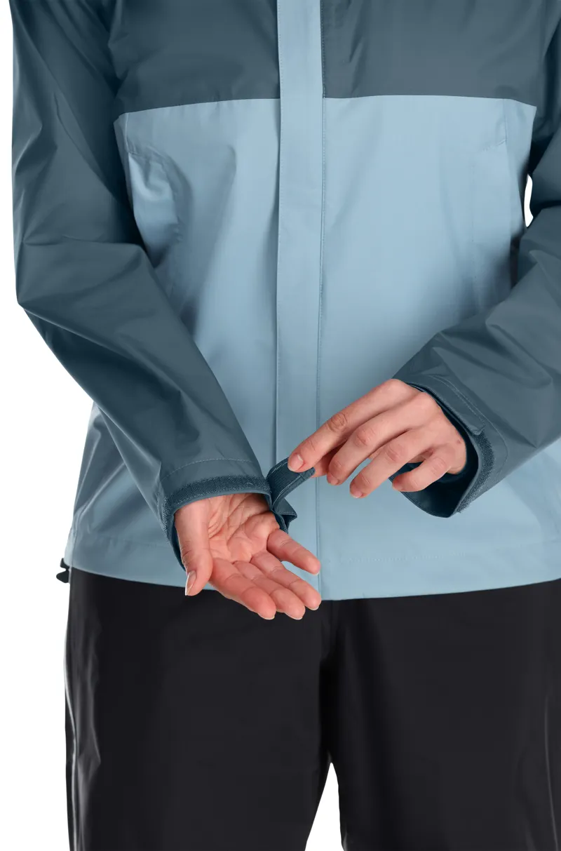 Rab Womens Downpour Eco Jacket Orion Blue/ Citadel-4