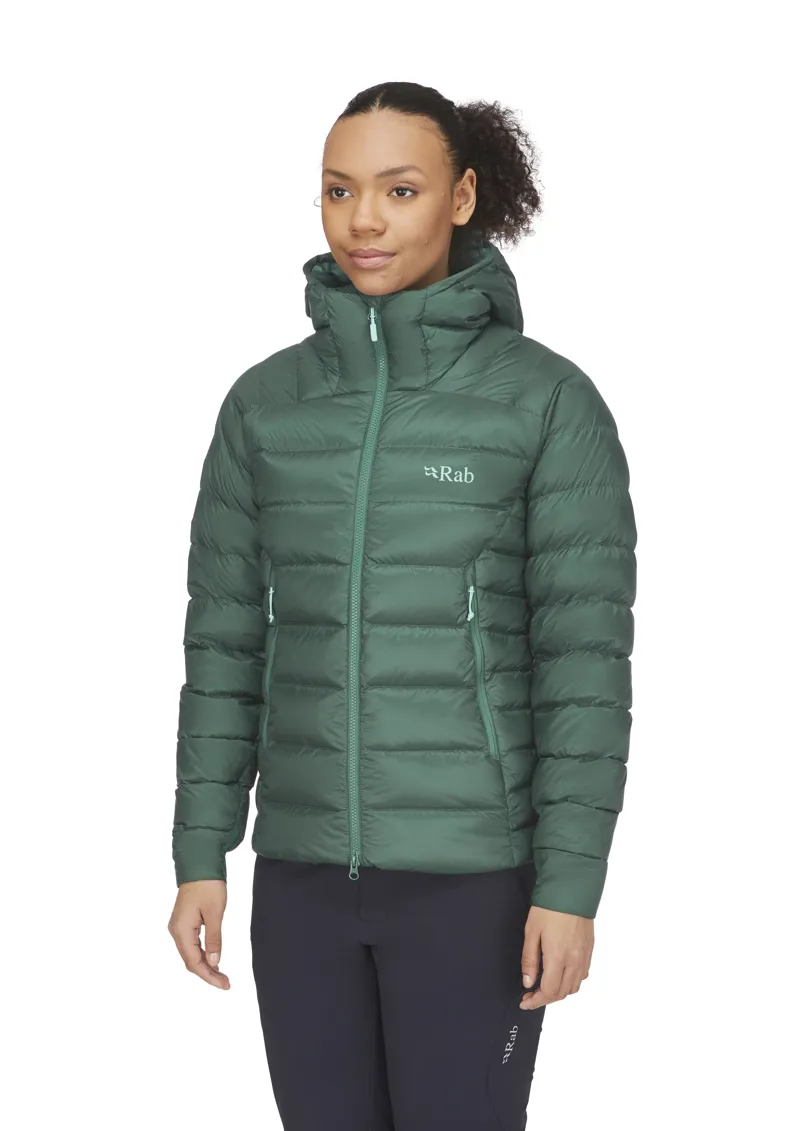 Rab Womens Electron Pro Jacket Green Slate-4