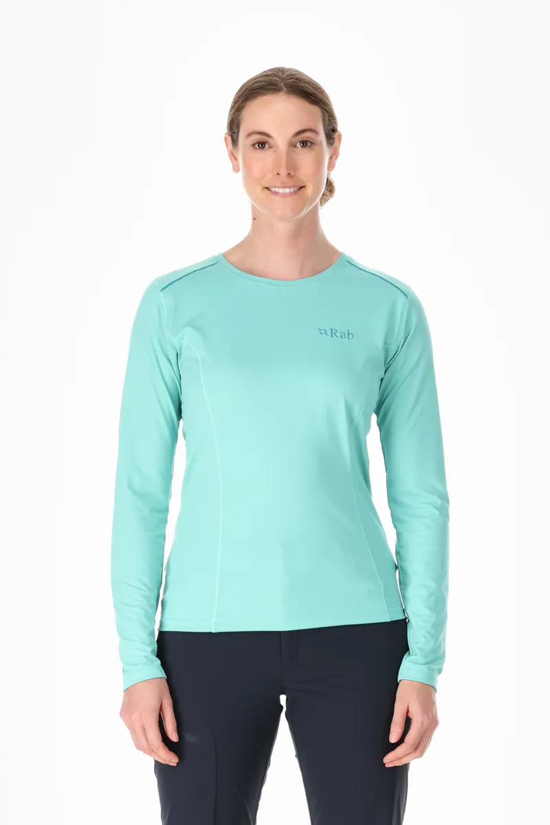 Rab Force Long Sleeve Women's T-shirt Meltwater-3