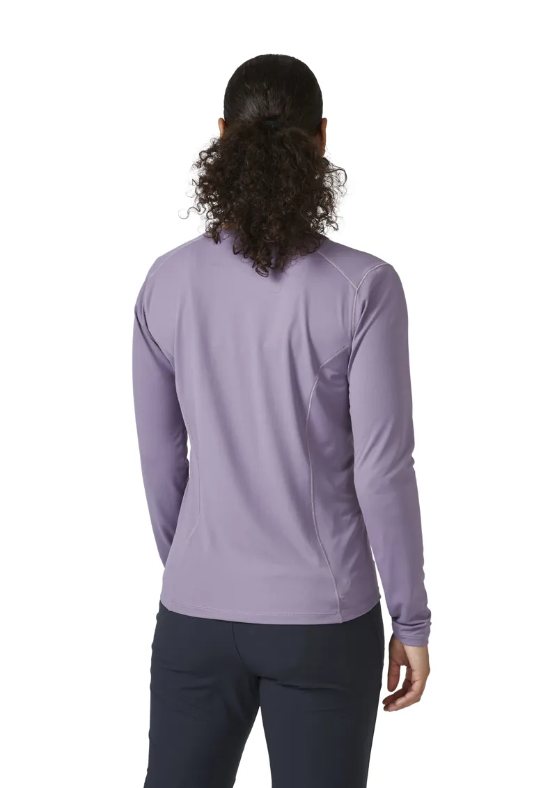 Rab Womens Force Long Sleeve T-Shirt Purple Sage-3