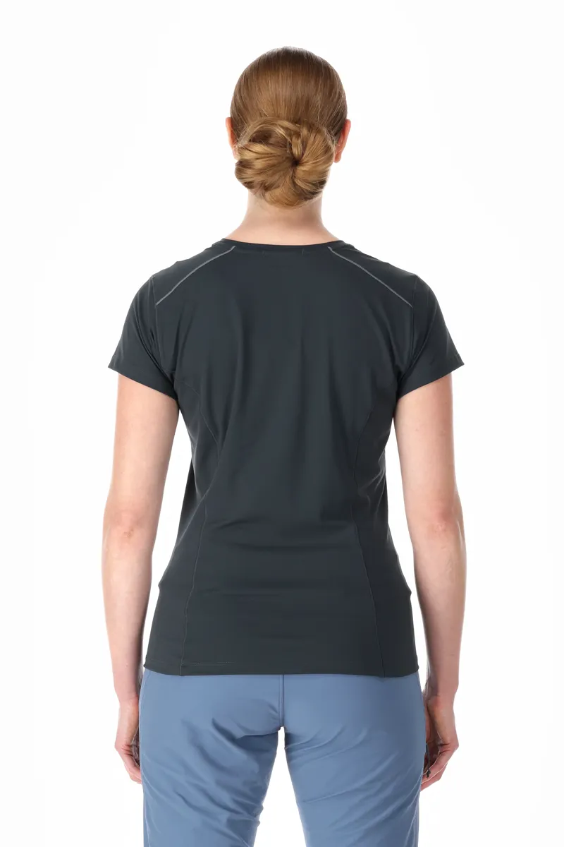Rab Womens Force SS Tee Beluga-3