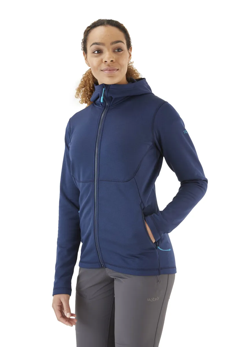 Rab Womens Geon Hoody Ink-2