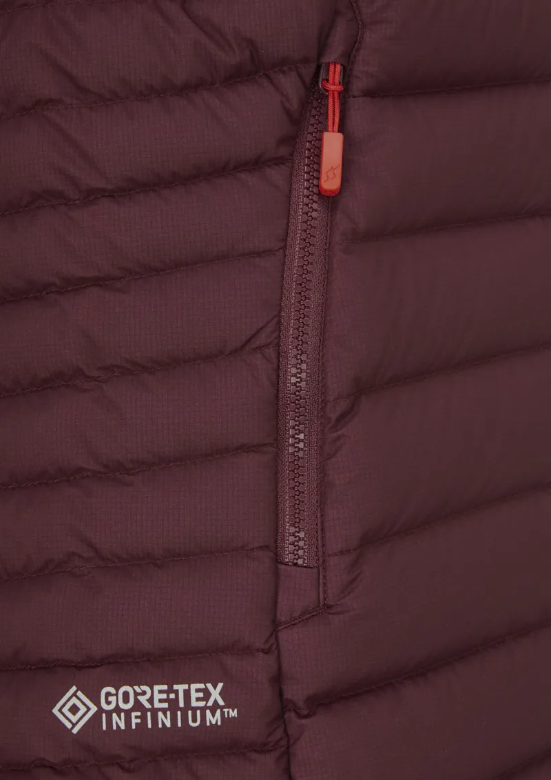 Rab Womens Infinity Microlight Jacket Deep Heather-2