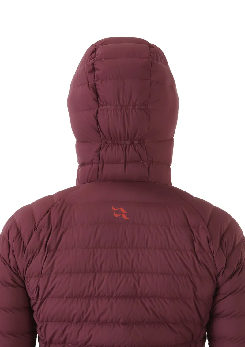 Rab Womens Infinity Microlight Jacket Deep Heather-4