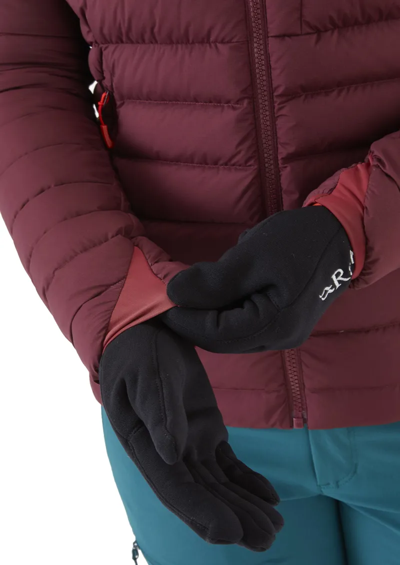 Rab Womens Infinity Microlight Jacket Deep Heather-7