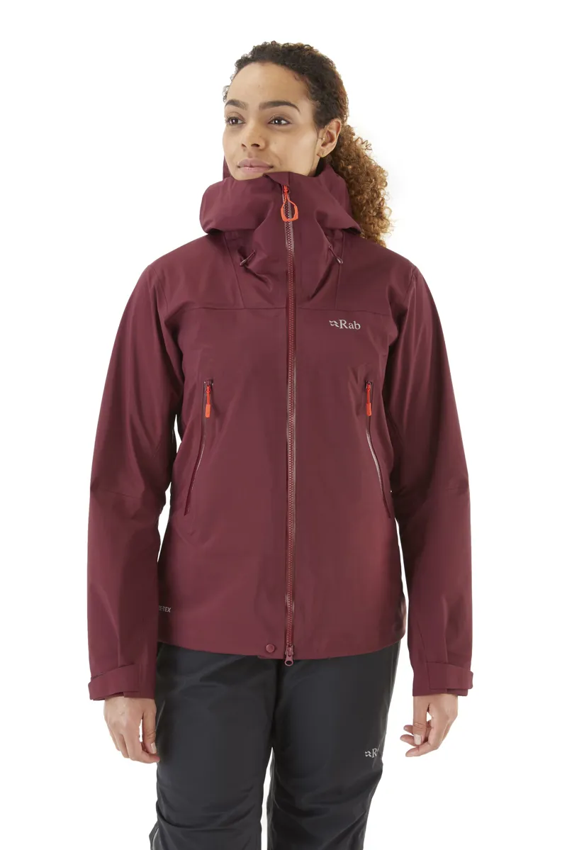 Rab Womens Kangri GTX Jacket Deep Heather-2