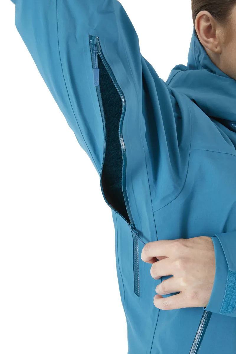 Rab Womens Kangri GTX Jacket Marina Blue-8