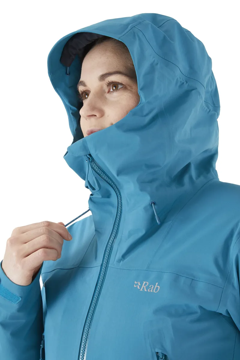 Rab Womens Kangri GTX Jacket Marina Blue-10
