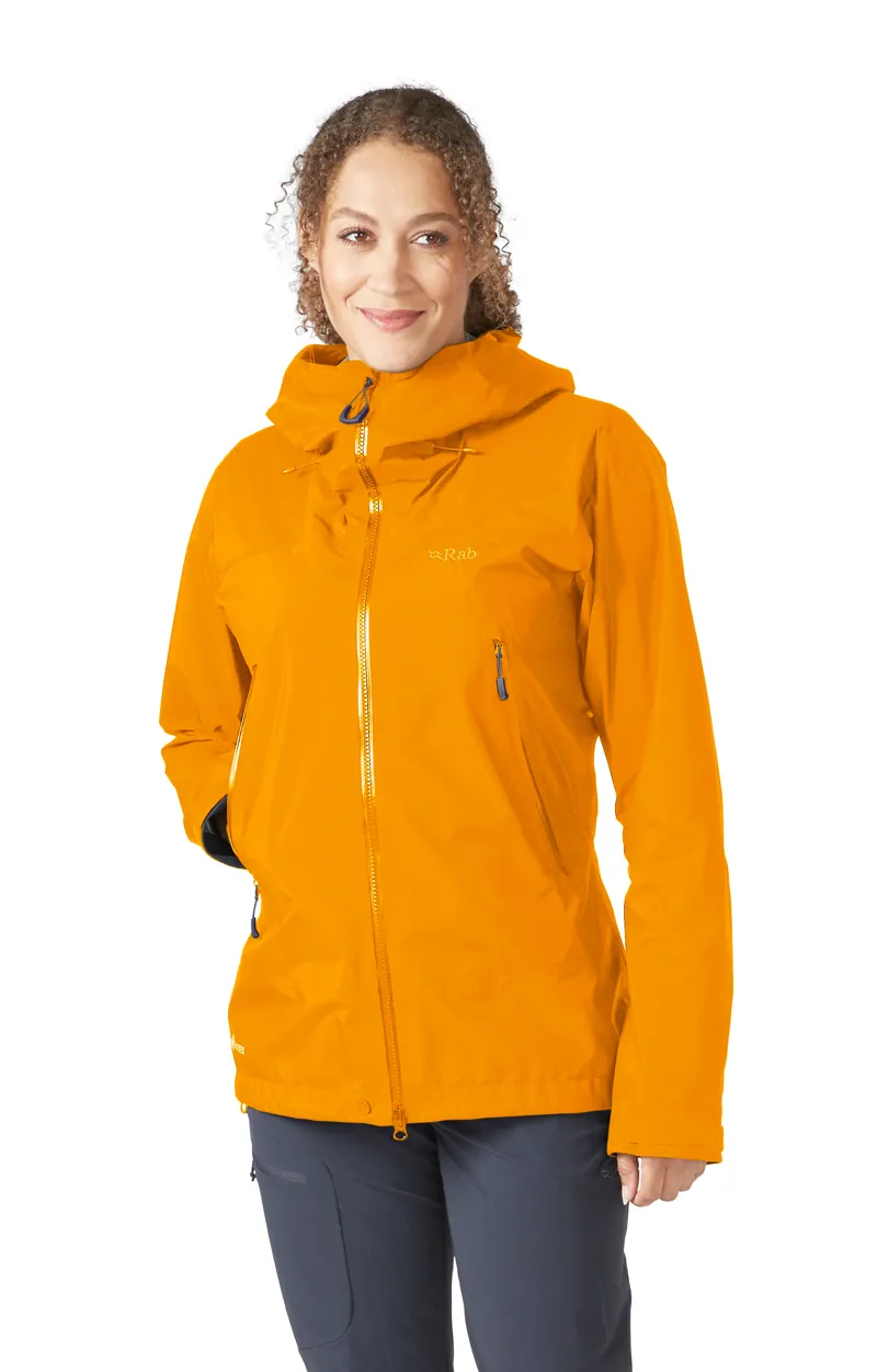 Rab Womens Kangri Paclite Plus Jacket Marmalade-1