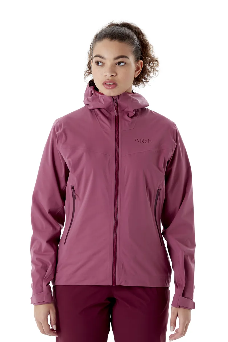 Rab Womens Kinetic 2.0 Jacket Heather-2