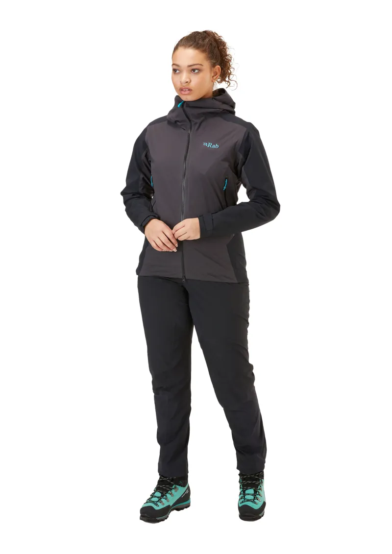 Rab Womens Kinetic Alpine 2.0 Jacket Anthracite-1