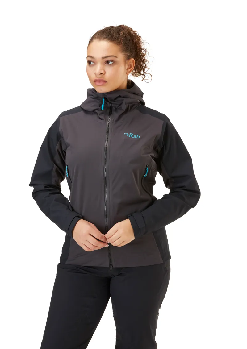 Rab Womens Kinetic Alpine 2.0 Jacket Anthracite-2