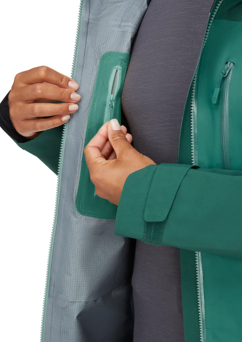 Rab Women's Latok Mountain GTX Pro Jacket Green Slate/Eucalyptus-8