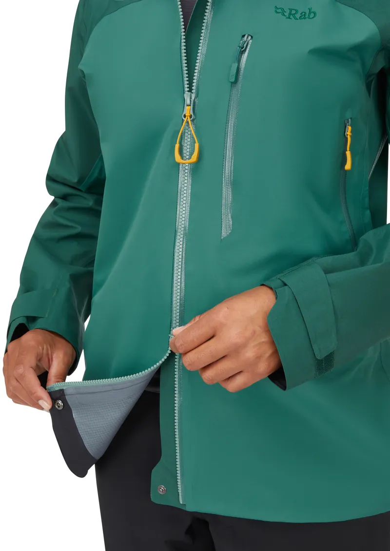 Rab Women's Latok Mountain GTX Pro Jacket Green Slate/Eucalyptus-7