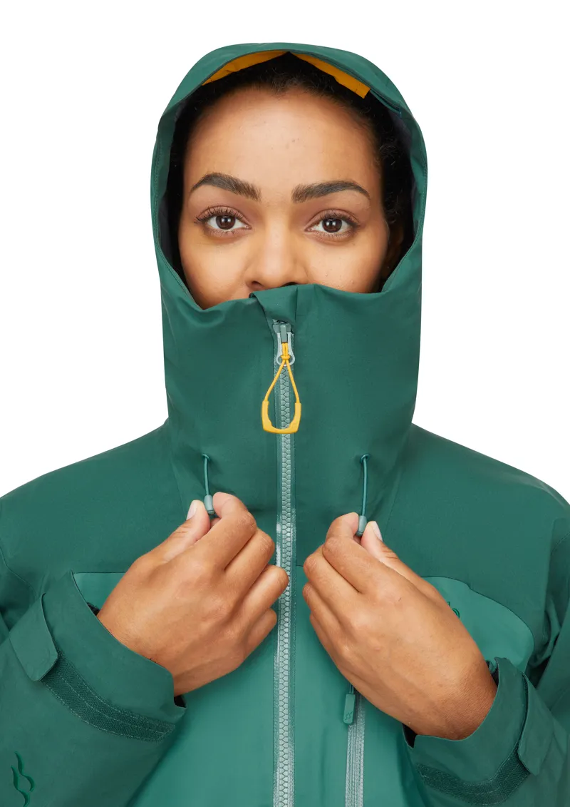 Rab Women's Latok Mountain GTX Pro Jacket Green Slate/Eucalyptus-4