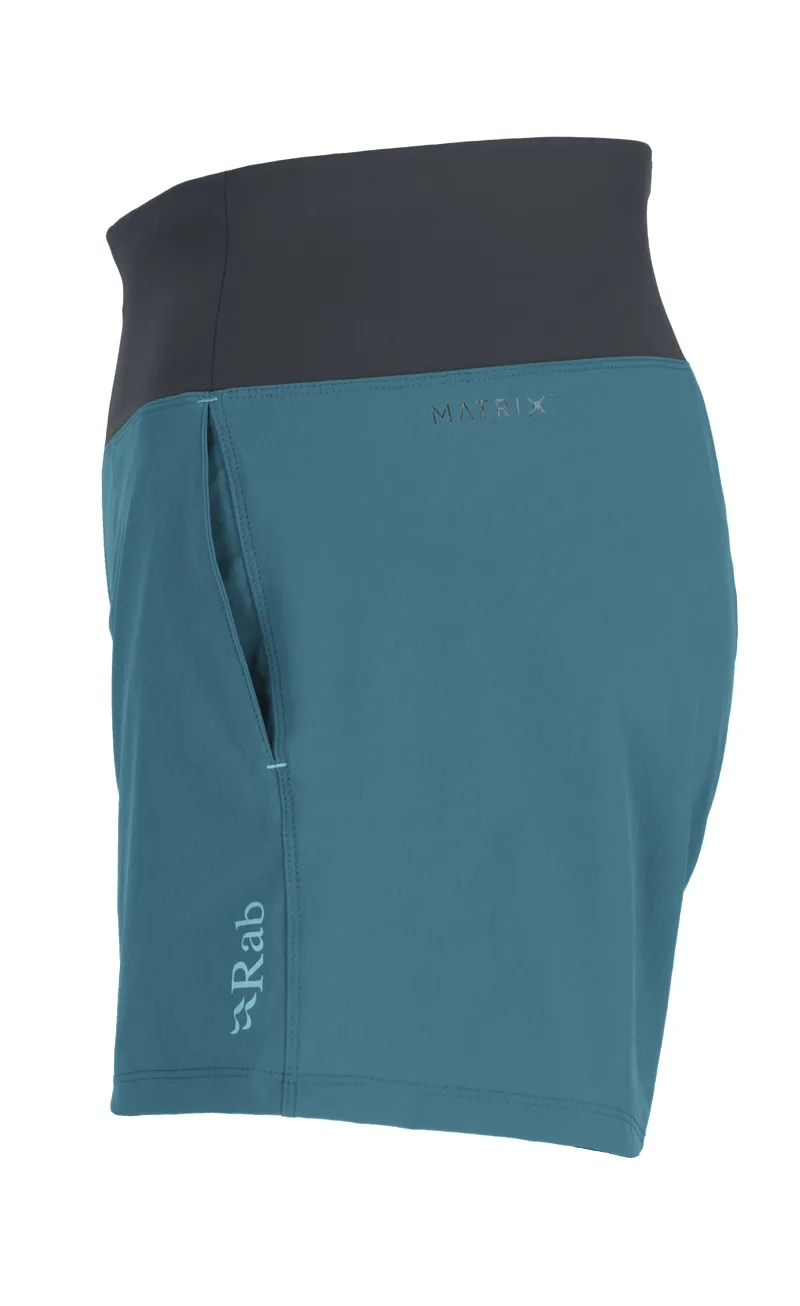 Rab Womens Momentum Shorts Marina Blue-2