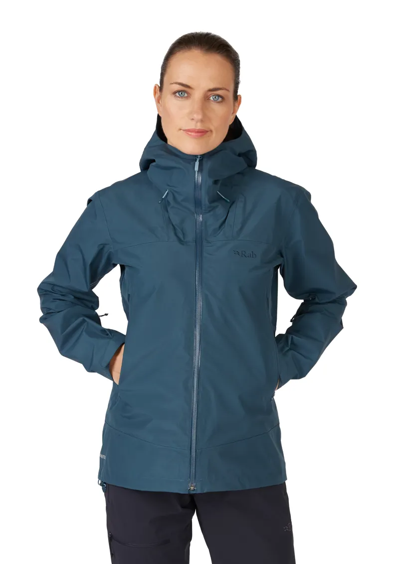 Rab Womens Namche GTX Jacket Orion Blue-2