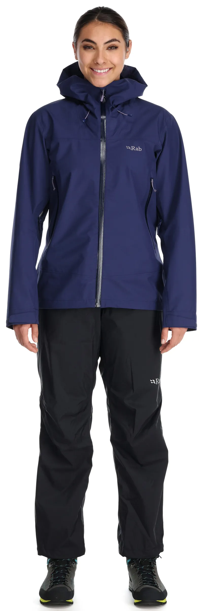 Rab Womens Namche GTX Jacket Patriot Blue-5