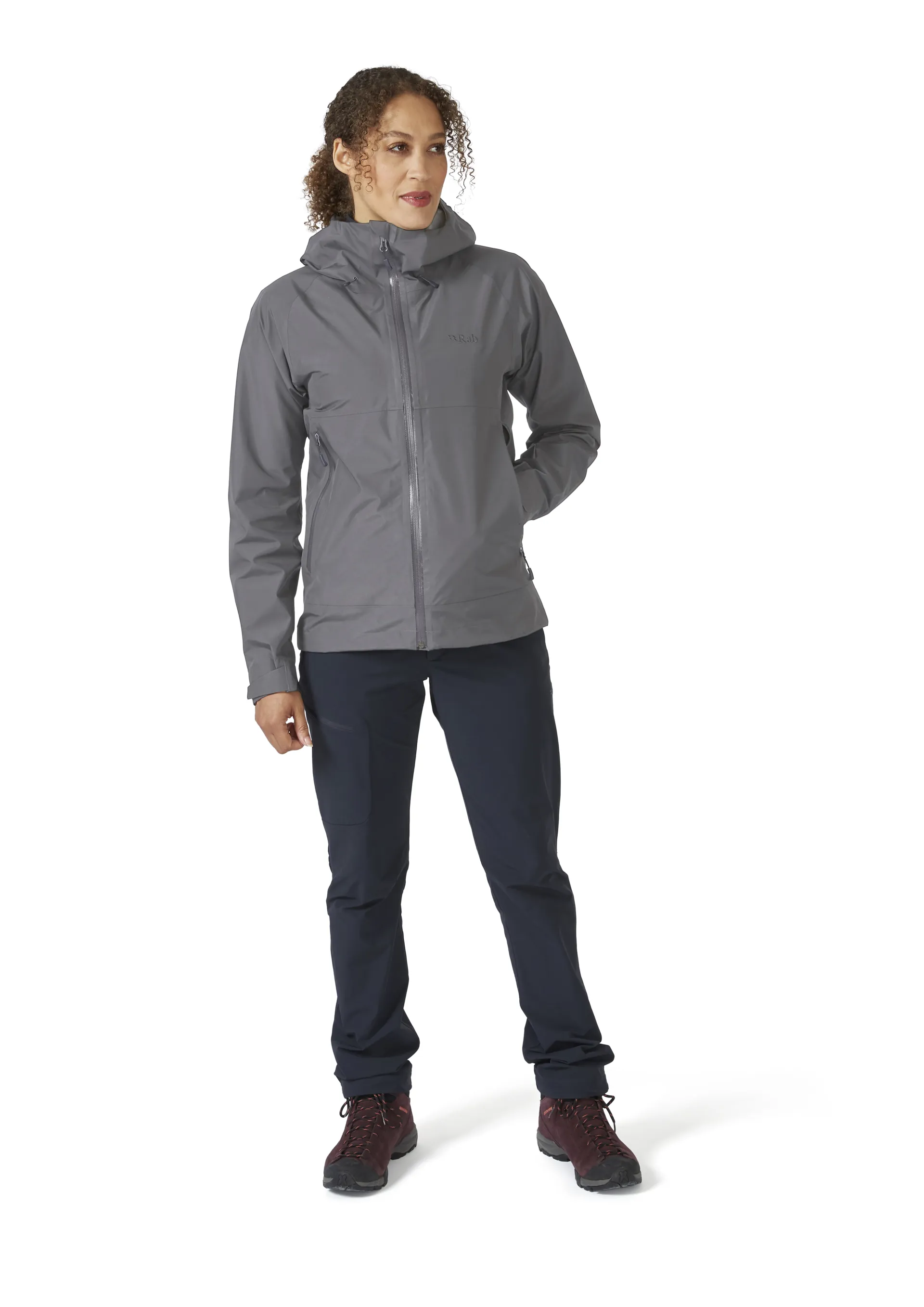 Rab Womens Namche Paclite Jacket Graphene