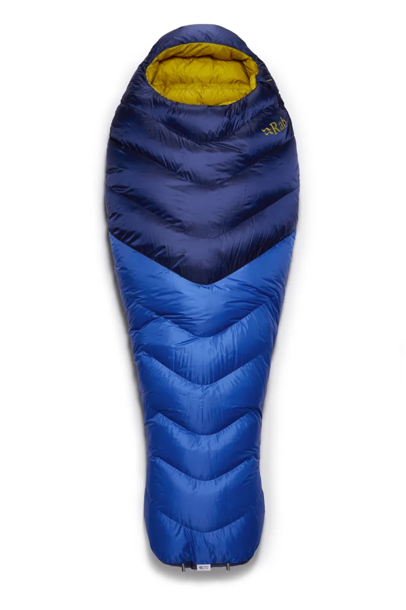 Rab Womens Neutrino 400 Sleeping Bag Nightfall Blue - Regular -  Left Zip