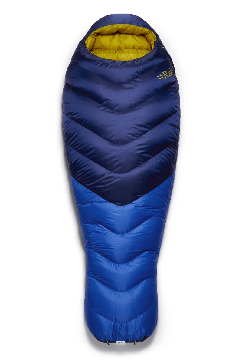Rab Women's Neutrino 600 Sleeping Bag Nightfall Blue - Left Zip-4