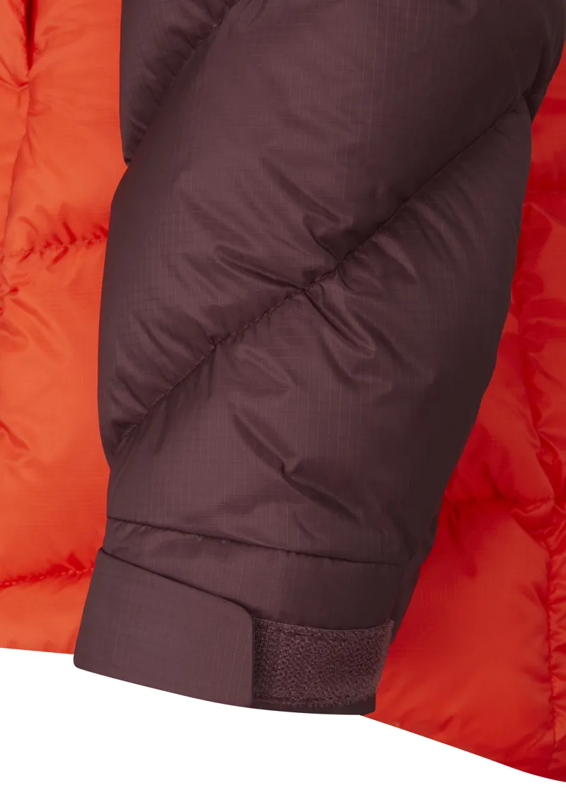 Rab Womens Neutrino Pro Jacket Deep Heather/ Red Grapefruit-4