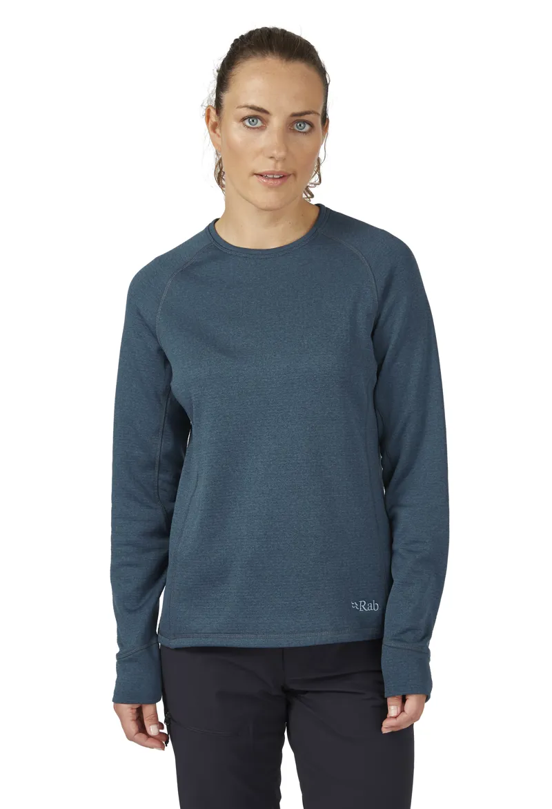 Rab Womens Nexus Crew Orion Blue-2