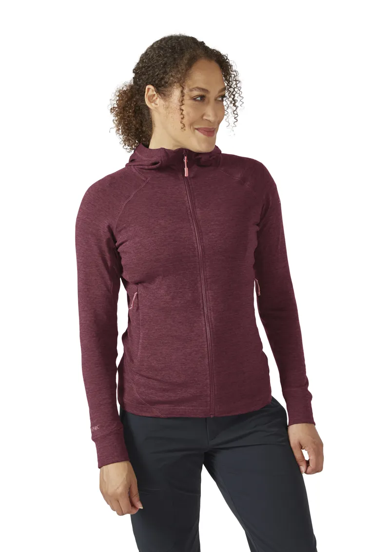 Rab Womens Nexus Hoodie Heather-1