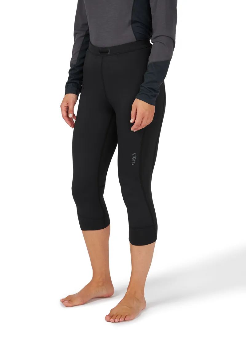 Rab Womens Ocular 3/4 Tights Black-2