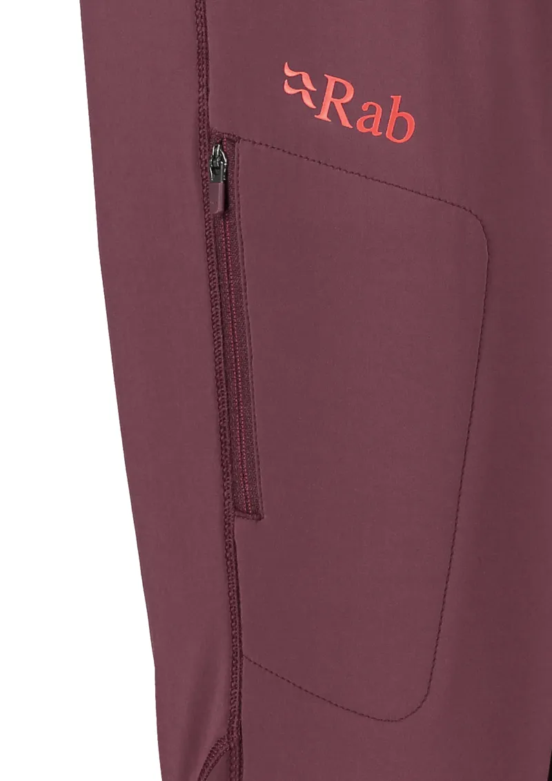 Rab Womens Rhombic Tight Deep Heather-4