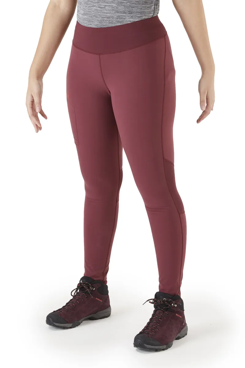 Rab Womens Rhombic Tight Deep Heather-2