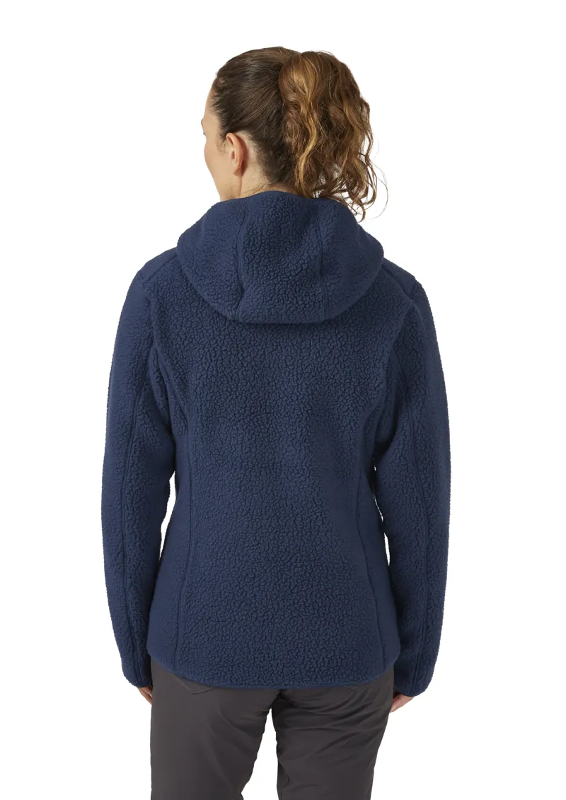Rab Womens Shearling Hoody Deep Ink-3