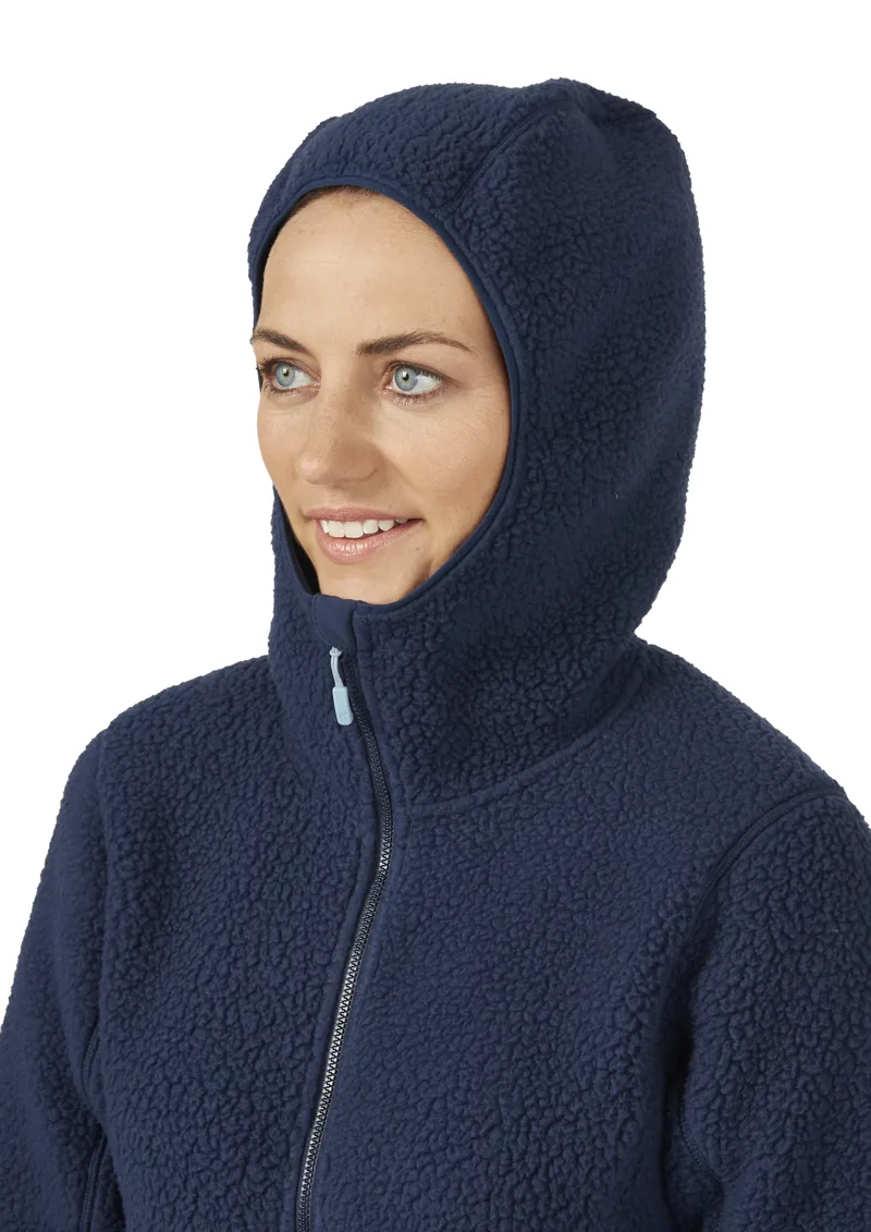 Rab Womens Shearling Hoody Deep Ink-5